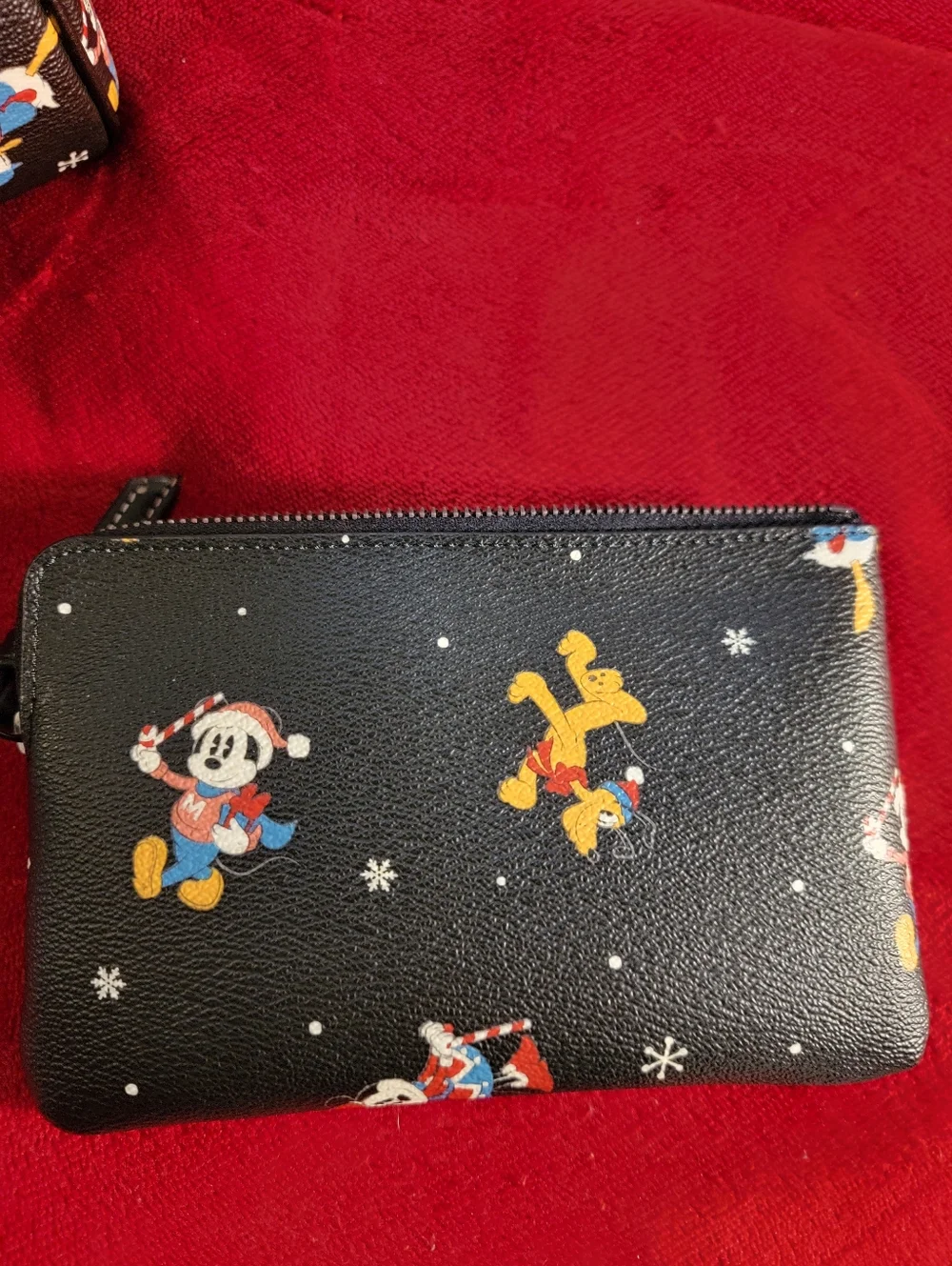 Coach Black Disney Mickey & Friends Mini Satchel with Pouch - Picture 7 of 13